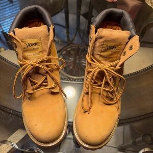 York Steel Toe Waterproof Work Boots Mens 9